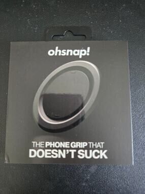 Ohsnap Grip 5 Magnetic Phone Grip Stand Magsafe - Black